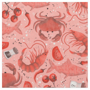 Seafood Spectacular  Fabric