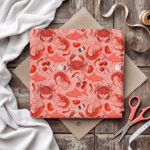 Seafood Spectacular Large scale Fabric