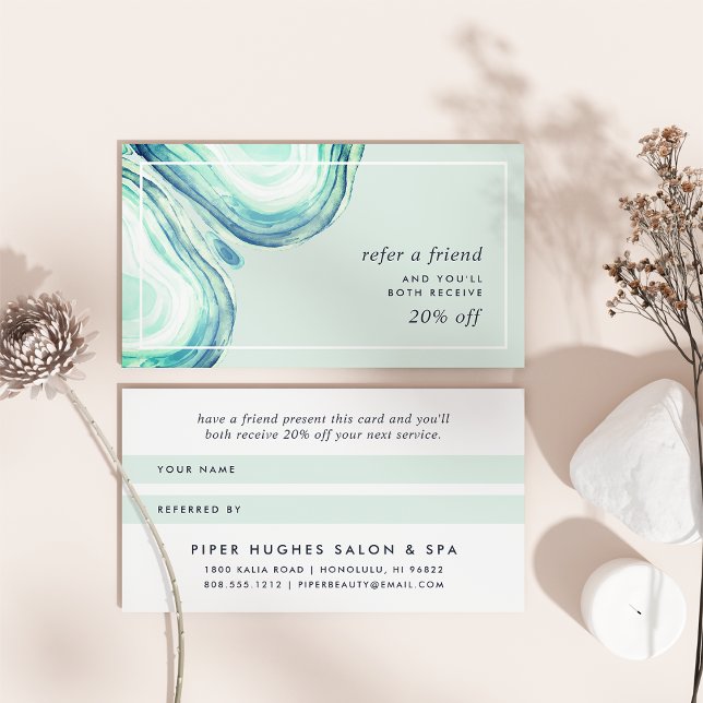 Seaglass Geode Referral Card (Creator Uploaded)