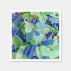 Seaglass paper napkins