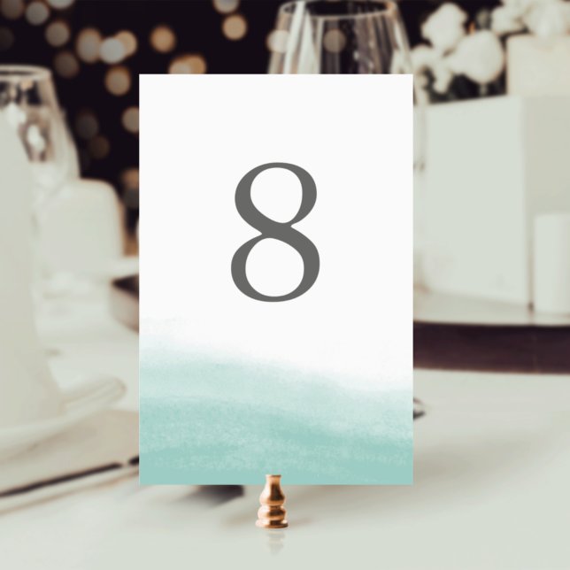 Seaglass Tides Table Number Card (Creator Uploaded)