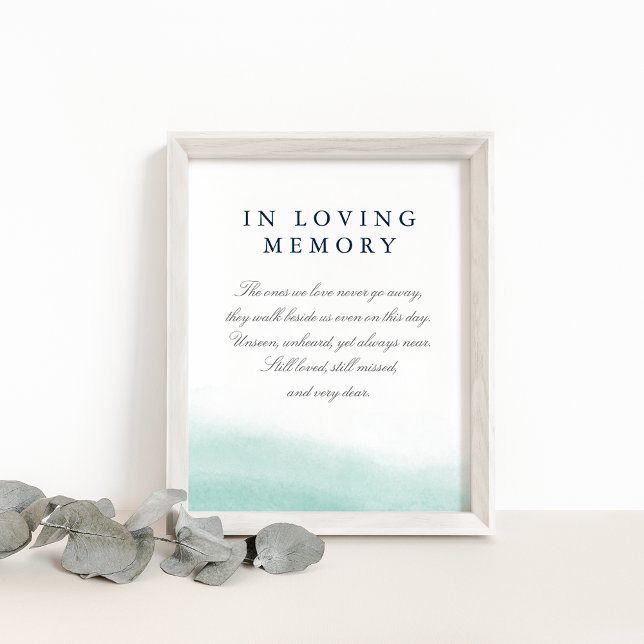 Seaglass Tides Wedding Memorial Sign (Creator Uploaded)