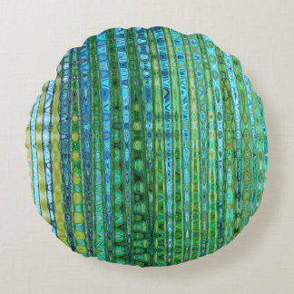 Seagrass Round Throw Pillow by C.L. Brown