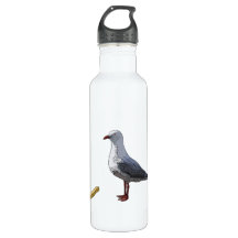 Seagull and Chip Water Bottle
