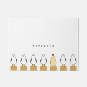 [Seagull and Mayonnaise] Seagulls and mayonnaise Doormat