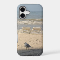 Seagull Beach Ocean iPhone 5 Cell Phone Case