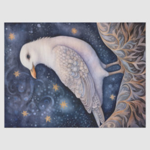 Seagull Bird Boho Mystical Art Tissue Paper