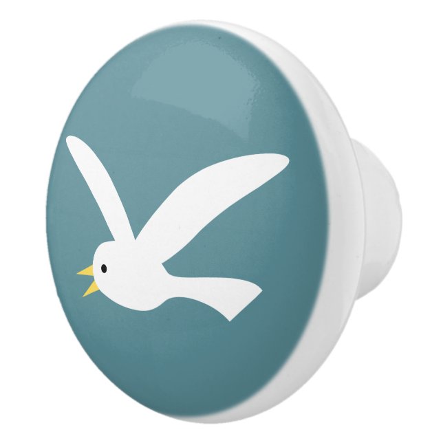 Seagull Ceramic Knob (Right)