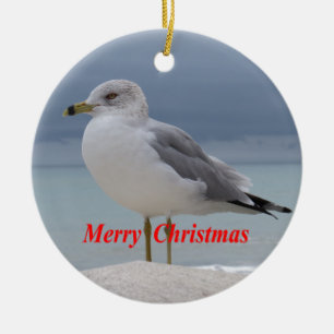 Seagull Ceramic Tree Decoration