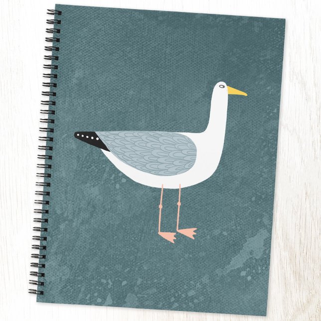 Seagull Coastal Bird Fun Notebook (Fun seagull coastal bird notebook)