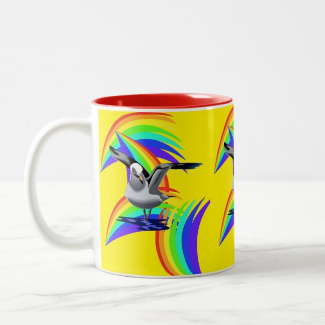 Seagull Colourful Colours Mug (Left)