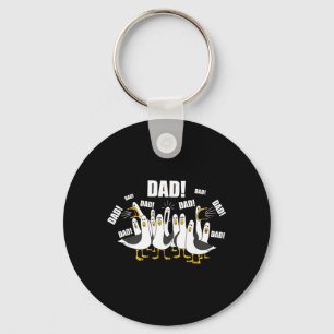 Seagull Dad Funny Dad Ocean Life Fathers Day Key Ring