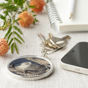 Seagull Enjoying The Sun Summer Photography Key Ring
