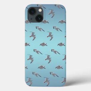 Seagull Frenzy iPad Case (Sky Blue Mix)