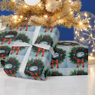 Seagull Greetings Wrapping paper