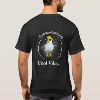 Seagull in Yellow Boots | Coastal Beach Humour T-Shirt