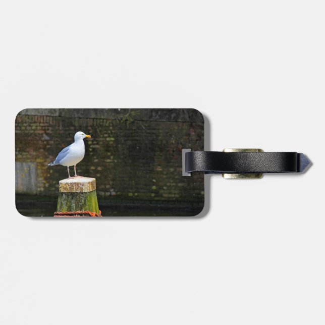 Seagull Luggage Tag (Back Horizontal)