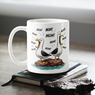 Seagull Mum Funny Personalised Coffee Mug