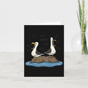 Seagull Mum Mum Mum Funny Mothers Day Gift For Mum Card