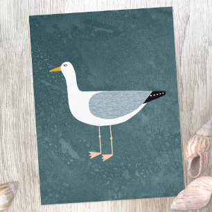 Seagull Nautical Postcard