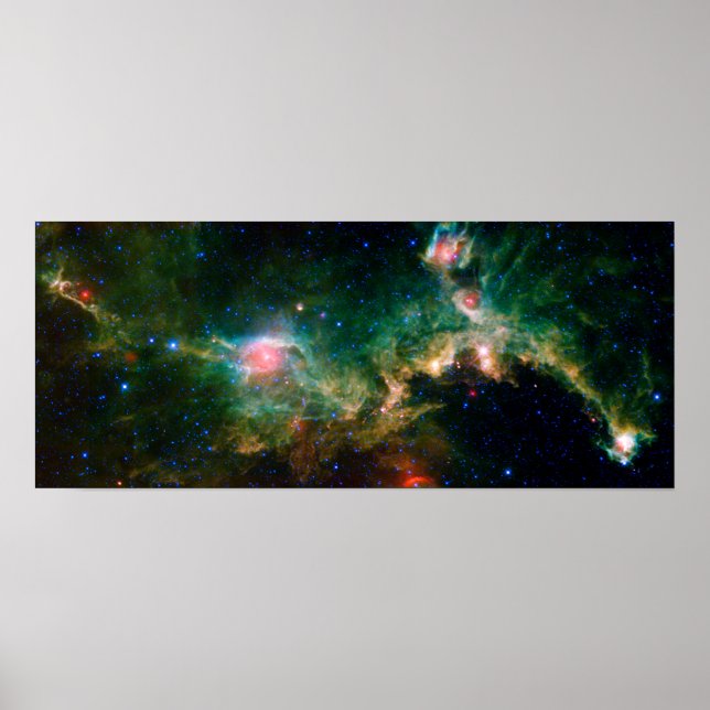Seagull Nebula NASA Space Poster (Front)