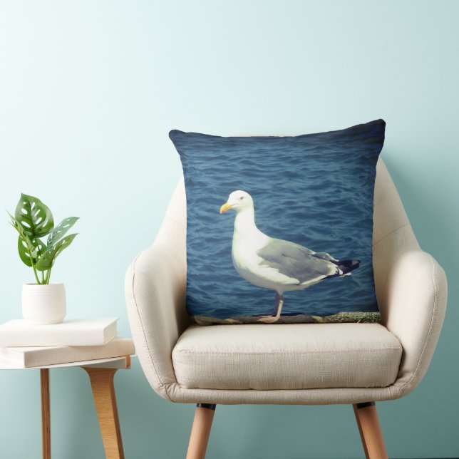 Seagull On The Bay Cushion (Chair)