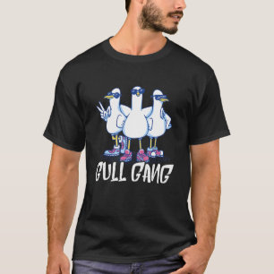 Seagull Party Gull Gang Seabird Board Seagull T-Shirt