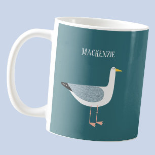 Seagull Personalised Coffee Mug