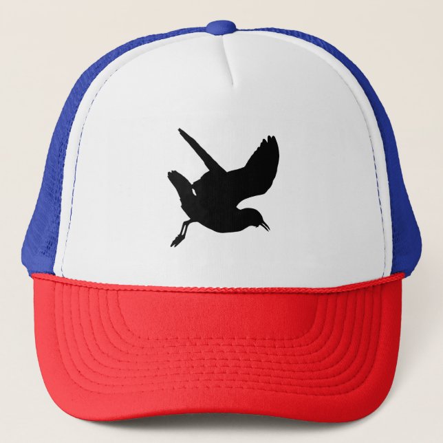 Seagull Silhouette Trucker Hat (Front)