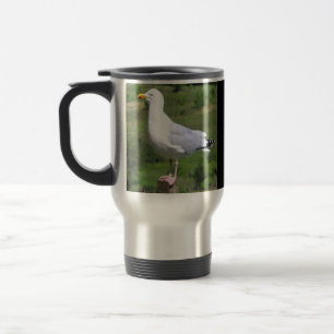 Seagull Standing  Travel Mug