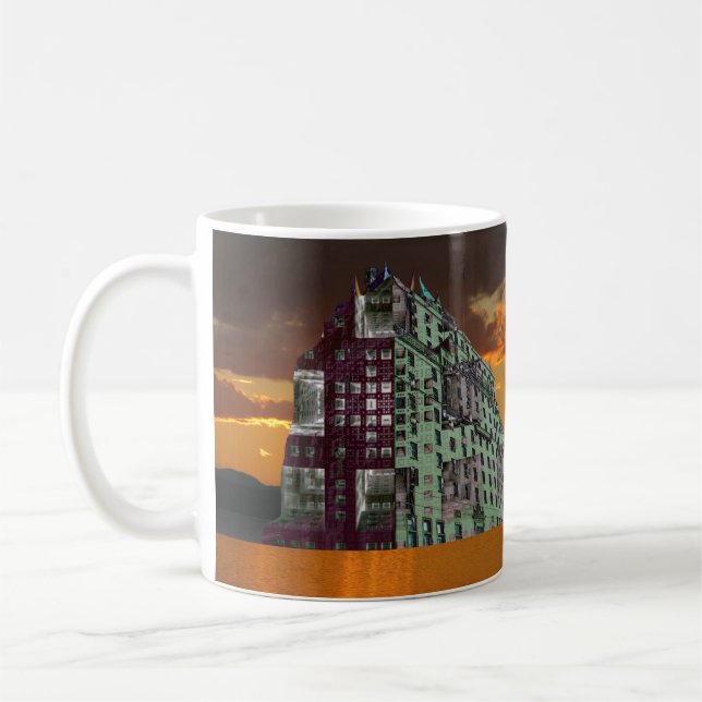 Seagull Sunrise Coffee Mug (Left)