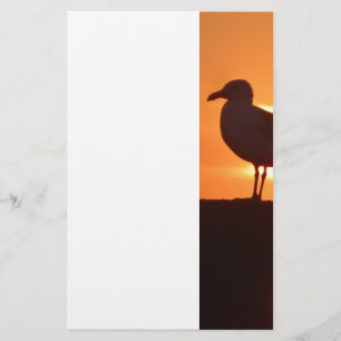 Seagull Sunset Stationery