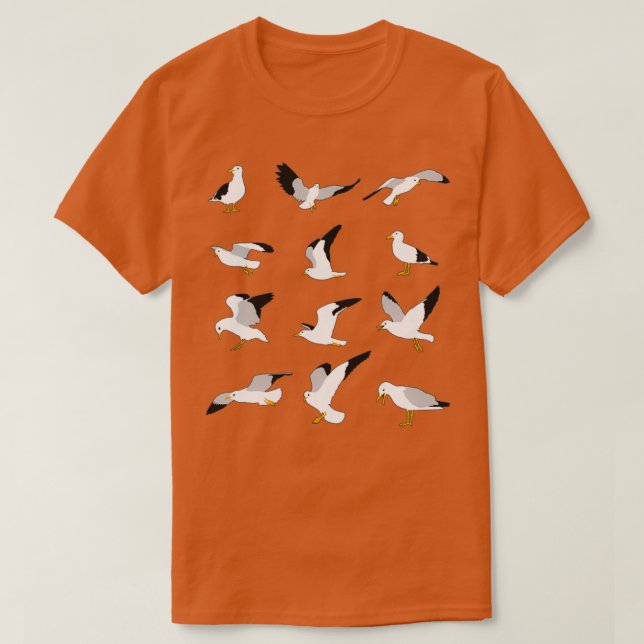 seagull T-Shirt (Design Front)