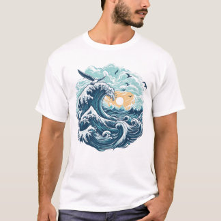 Seagull Wave T-Shirt