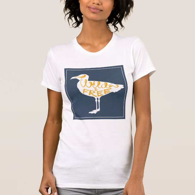 Seagull | Wild And Free T-Shirt (Front)