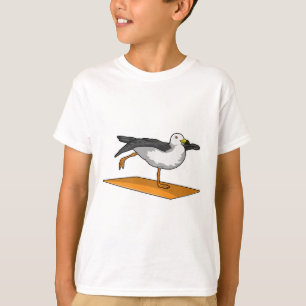 Seagull Yoga Meditation Fitness T-Shirt