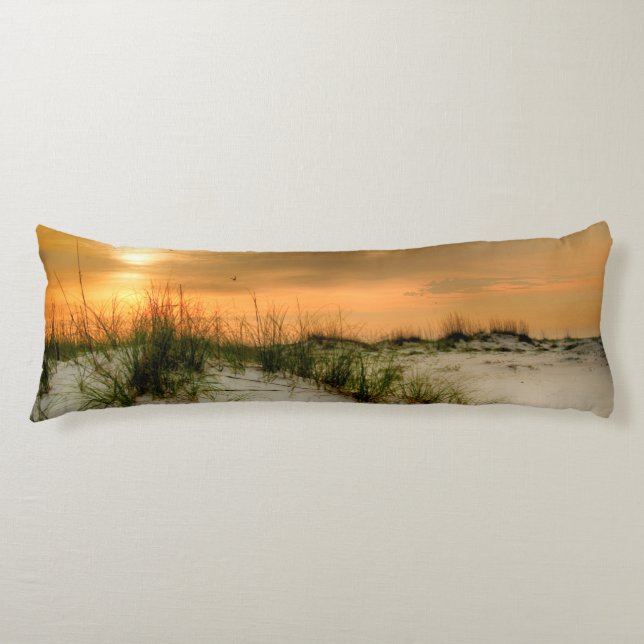 Seagulls at Sunrise Body Cushion (Front)