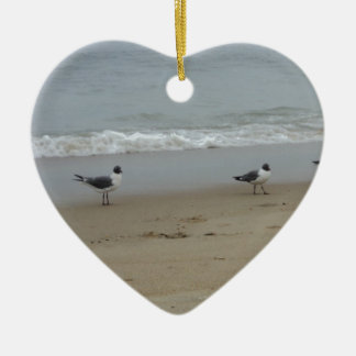 Seagulls Ceramic Tree Decoration