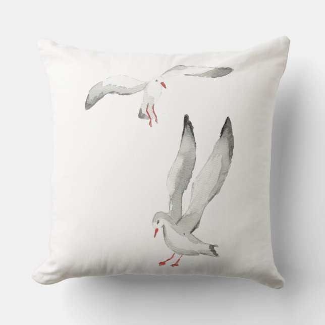 Seagulls Cushion (Front)