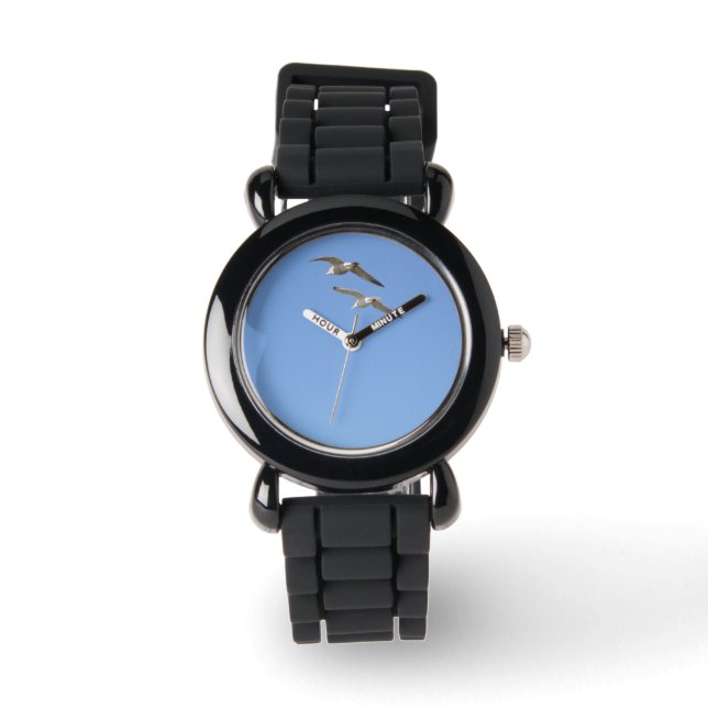 Seagulls Flying High - Watch (Front)