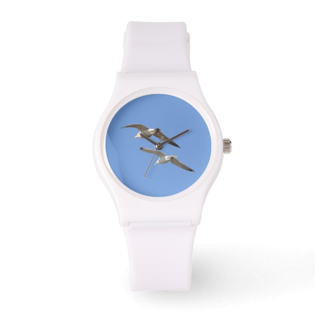 Seagulls Flying High - Watch (Front)