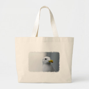 Seagulls Need Love Too Large Tote Bag