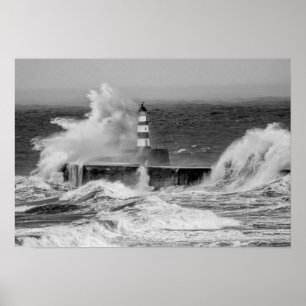 Seaham Lighthouse Poster/Print Poster
