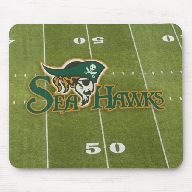 Seahawk Football Field Mousepad (Front)