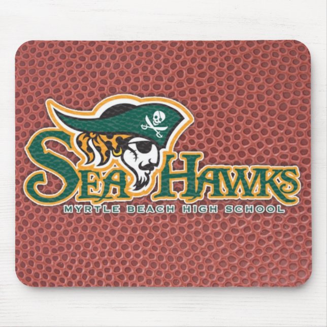 Seahawk Football Mousepad (Front)