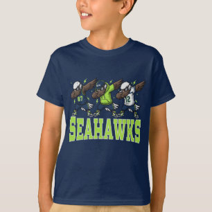 Seahawks Seattle Birds Dabbing T-Shirt