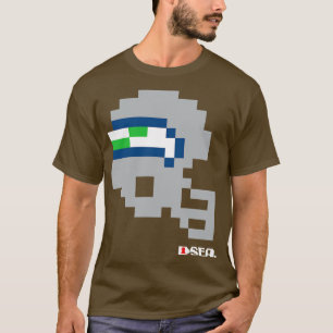 Seahawks Tecmo Bowl Helmet Crewneck Sweatshirt T-Shirt