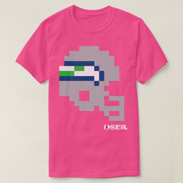 Seahawks Tecmo Bowl Helmet Tank Top (Design Front)