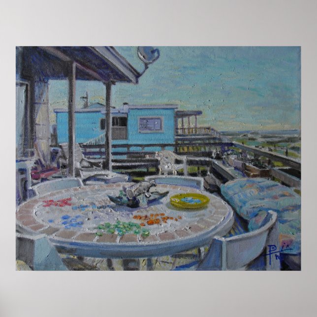 Seahoose- Sorting Seaglass Poster (Front)