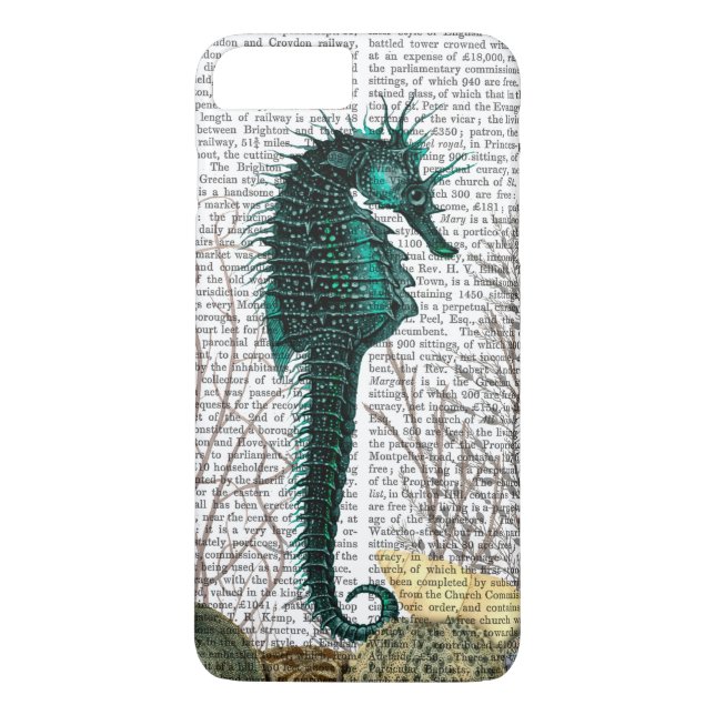 SeaHorse and Sea Urchins 2 Case-Mate iPhone Case (Back)